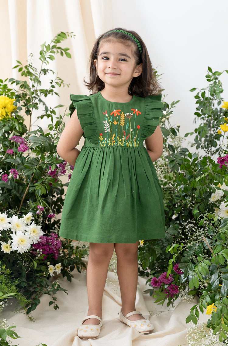 Secret Garden Floral Embroidery Dress Tiber Taber Kids Secret Garden Floral Embroidery Dress Tiber Taber Kids