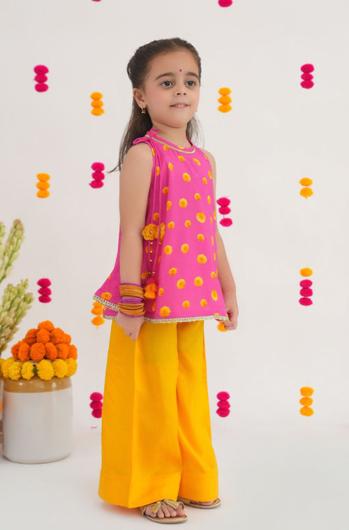 Genda Phool Top Set