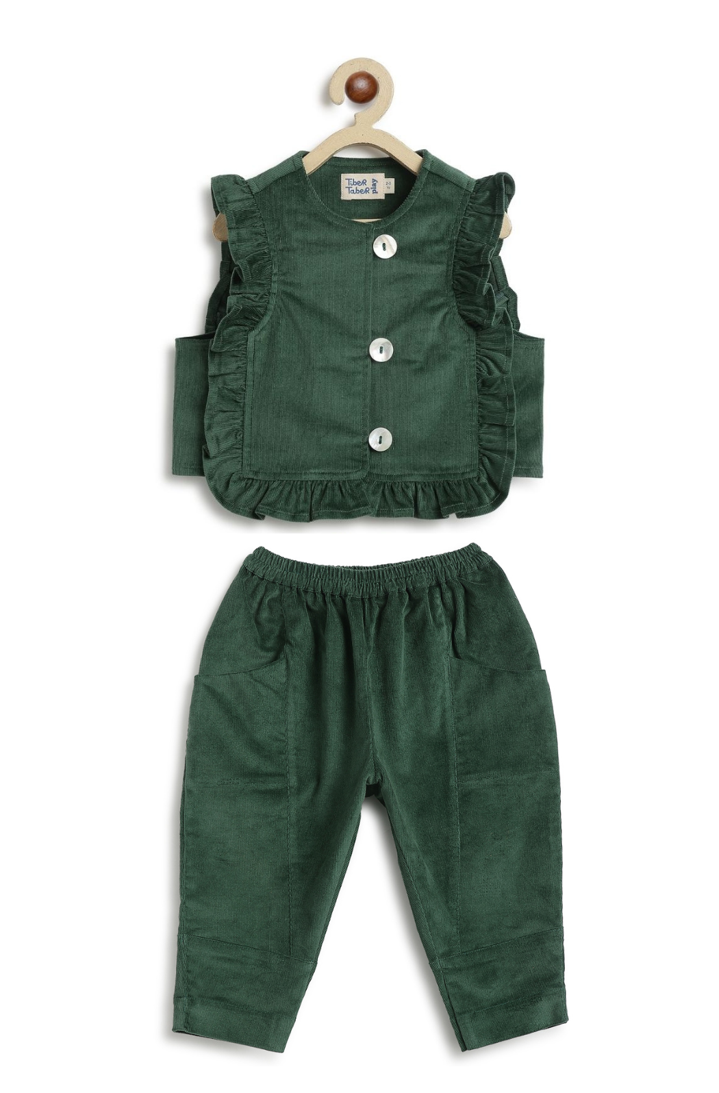 Elf Princess Jacket Set Green