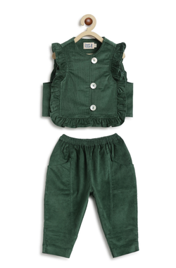 Elf Princess Jacket Set Green