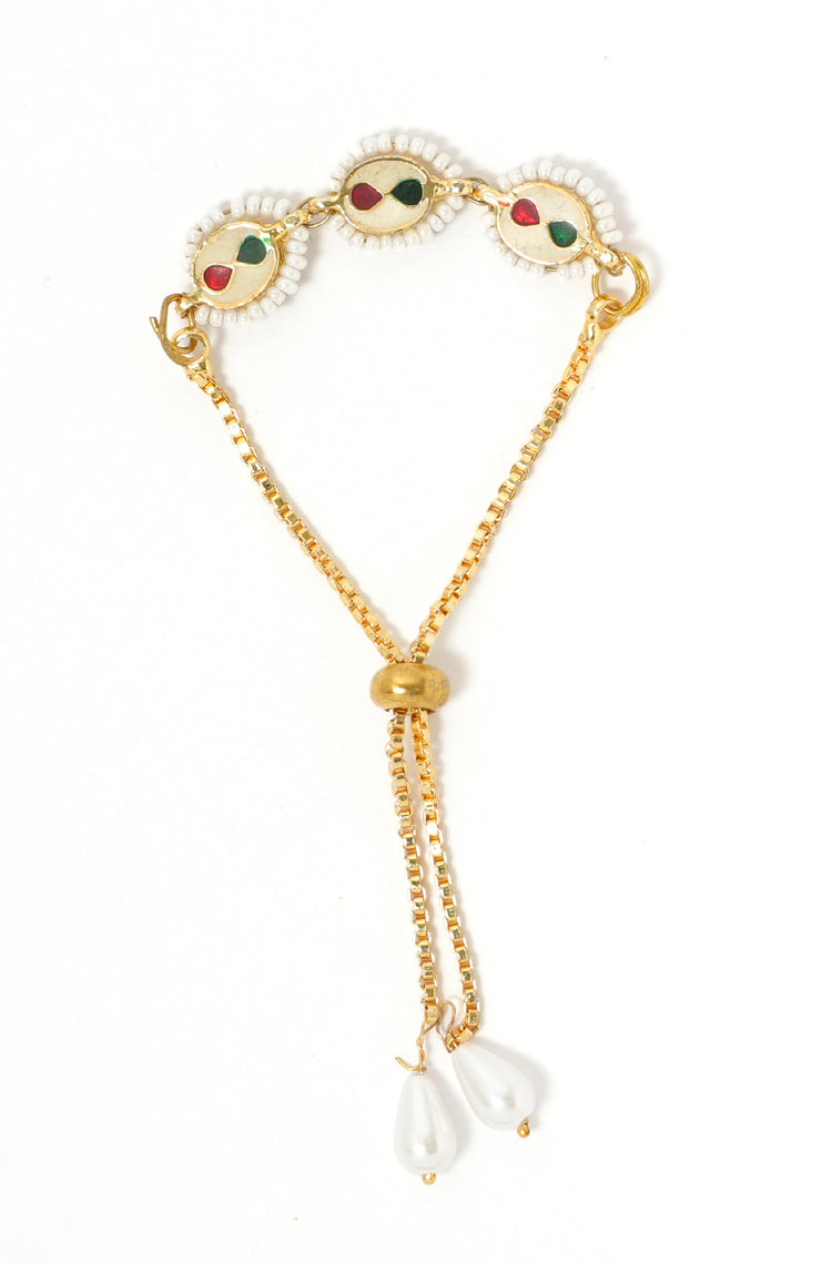 Kundan Charm Bracelet