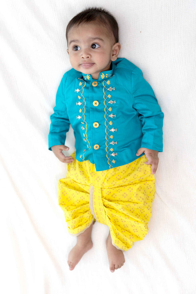 traditional dress for 3 months baby boy
