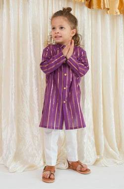 Utsav Lurex Kurta Set
