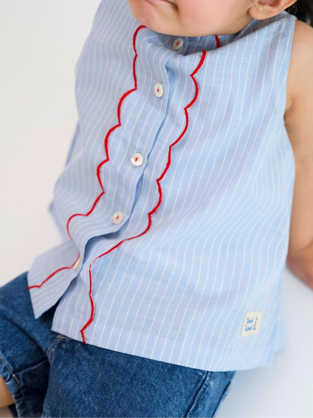 Little Miss Stripe Top