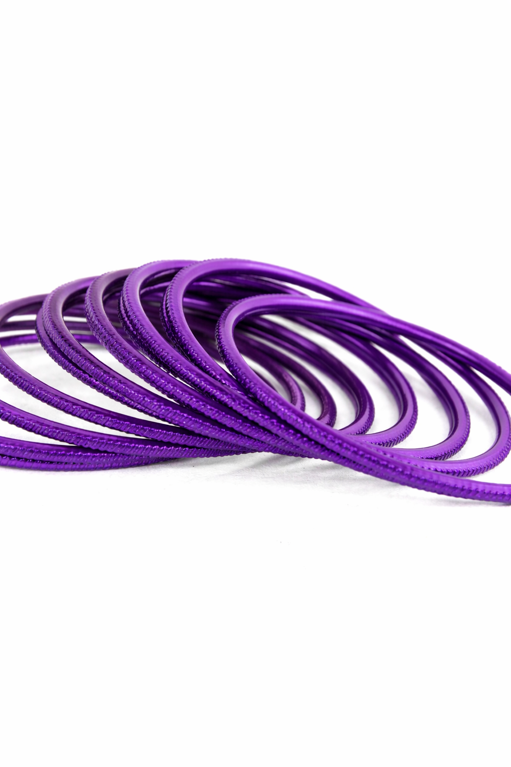 Violet Glow Bangles