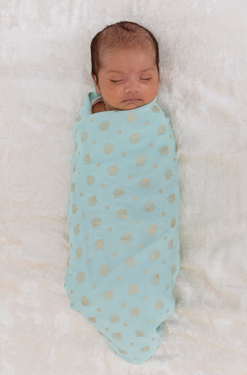 Morpankh Blue Swaddle