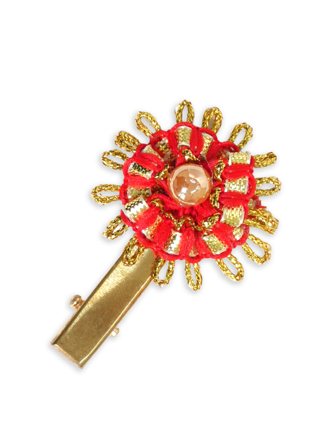 Sparkling Skyshot Hair Clip - Red