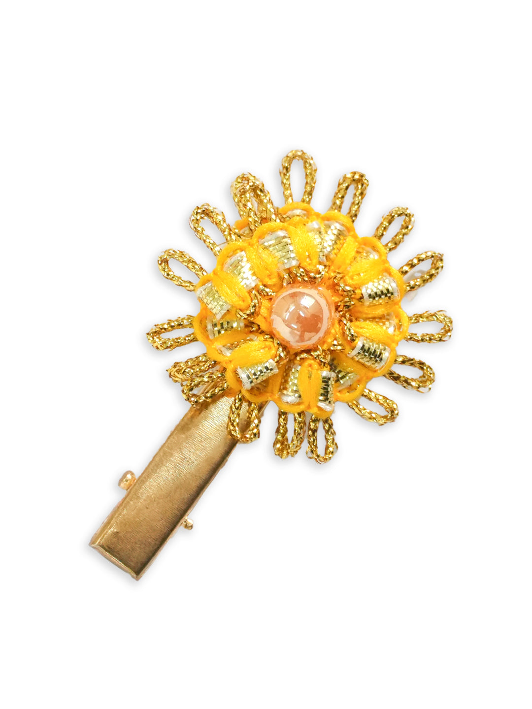 Sparkling Skyshot Hair Clip - Yellow