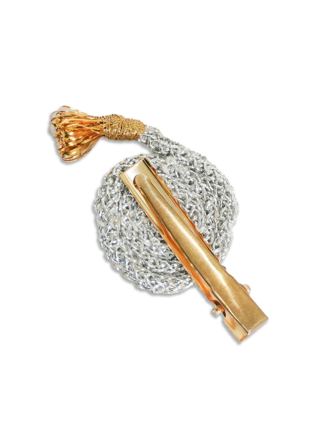 Little Chakri Twirl Clip - Silver