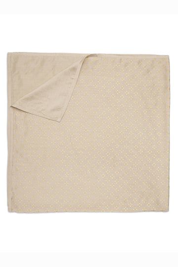 Baby Silk Beige Swaddle by Tiber Taber Kids